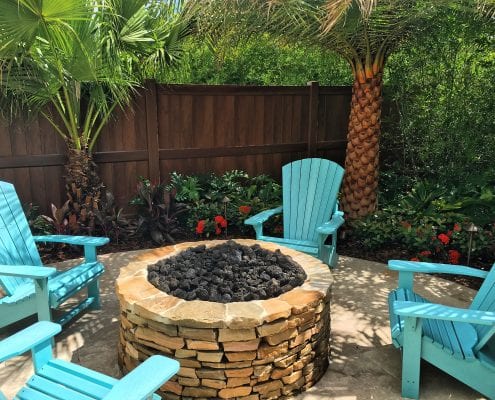 BLG Environmental Services - Fire Pit Installation in Orlando, Florida