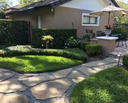 Landscape Edging Services for the Orlando, Florida Area by BLG Environmental Services
