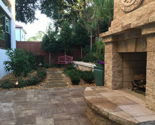 BLG Environmental Services – Patio Design Landscaping in Orlando, Florida