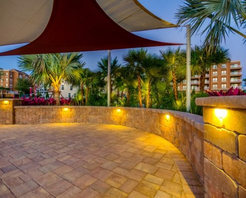 Residential Lighting - Landscape LED Lighting Installation for Orlando, Florida by BLG Environmental Services