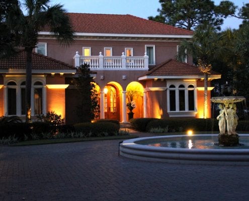 Residential Lighting - Landscape LED Lighting Installation for Orlando, Florida by BLG Environmental Services