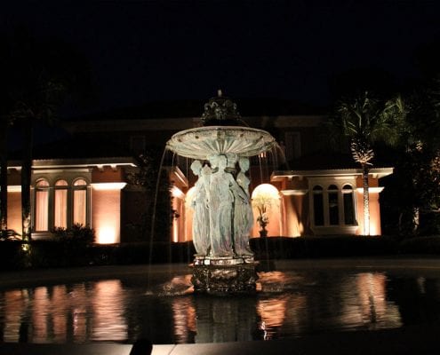 Residential Lighting - Landscape LED Lighting Installation for Orlando, Florida by BLG Environmental Services