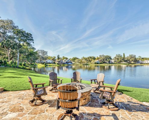 Fire Pit Installation by BLG Environmental Services