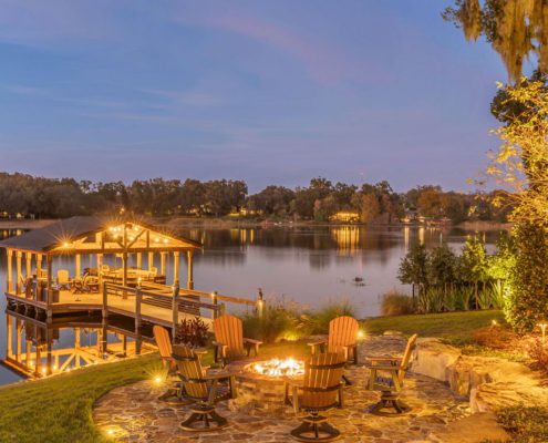 BLG Environmental Services- Fire-pit installation in Orlando, Florida