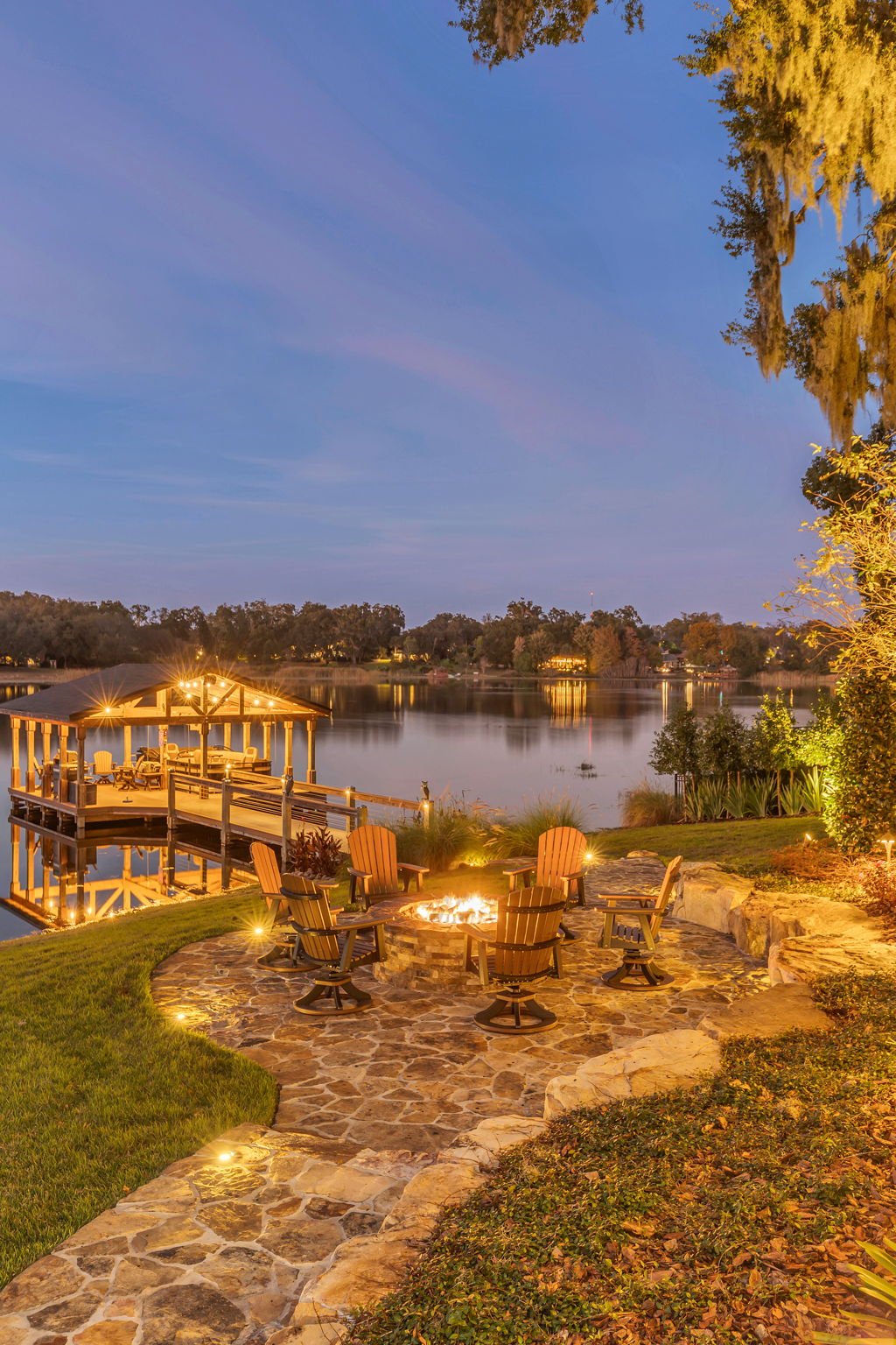 BLG Environmental Services- Fire-pit installation in Orlando, Florida