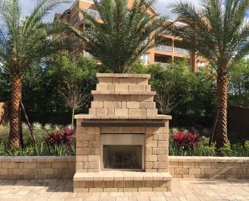 BLG Environmental Services - Fire Pit Installation in Orlando, Florida