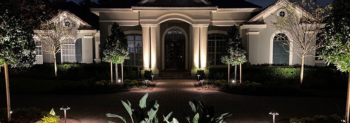 Florida landscape Designs and Landscape Lighting in Orlando Florida by BLG Environmental Services