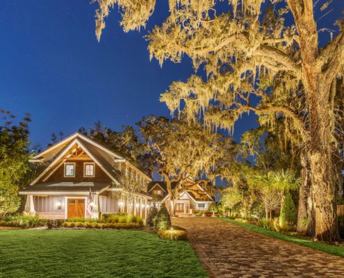 Residential Lighting - Landscape LED Lighting Installation for Orlando, Florida by BLG Environmental Services
