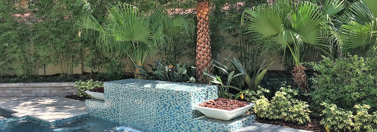 Pool Landscape Design in Orlando Florida by BLG Environmental Services