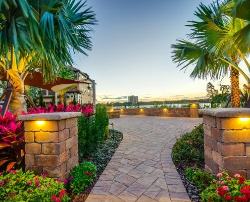 Custom Designed Landscapes in Dr. Phillips, Florida by BLG Environmental Services
