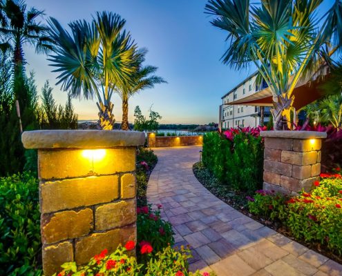 Residential Lighting - Landscape LED Lighting Installation for Orlando, Florida by BLG Environmental Services