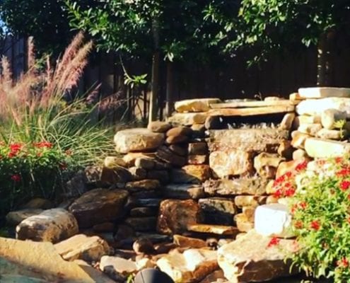 BLG Environmental Services - Waterfall and Landscape Design Project