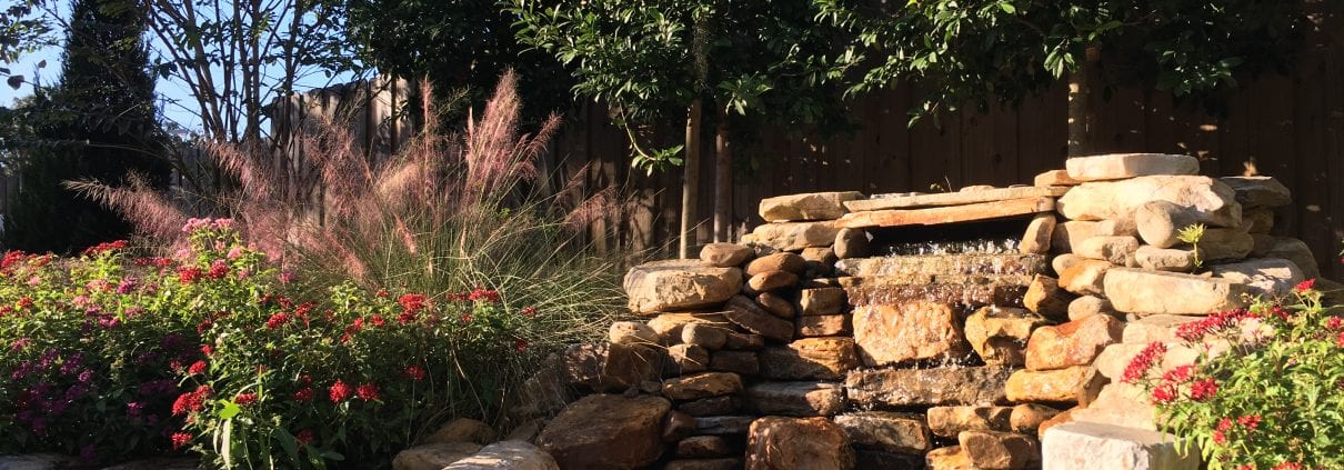 BLG Environmental Services - Waterfall and Landscape Design Project