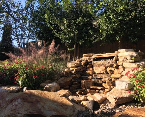 BLG Environmental Services - Waterfall and Landscape Design Project