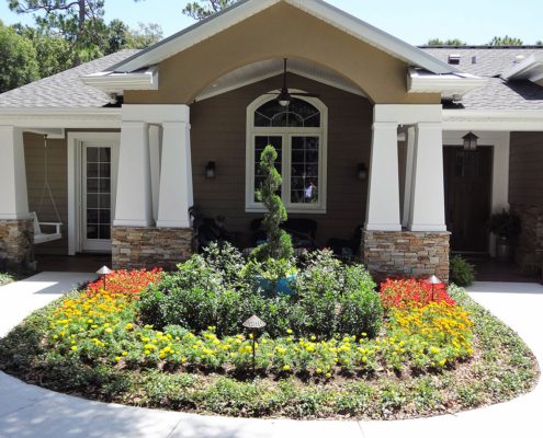 Your Home’s Landscape, Orlando Florida, Needs Color, by BLG Environmental Services
